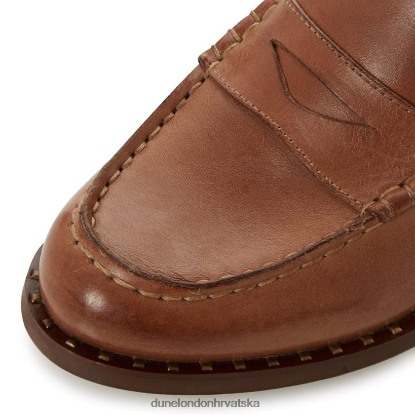 muškarci kožna mule mokasina Dune London H2BDNP424 Grenland krema