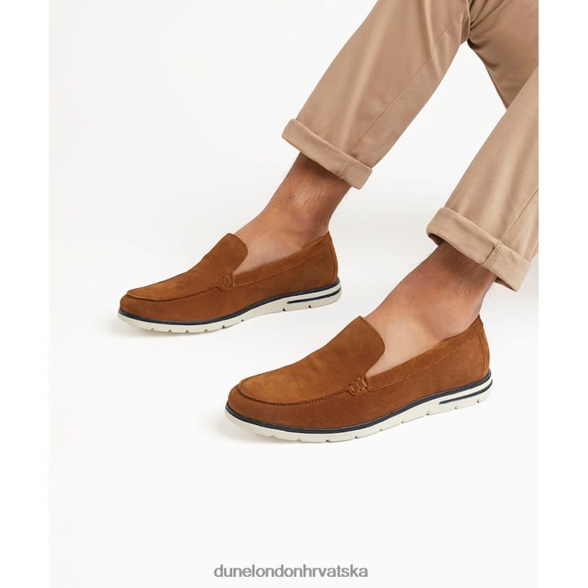 muškarci ležerne natikače na klin Dune London H2BDNP853 zvučni signal preplanuli ten
