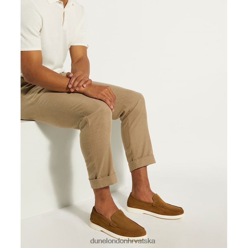 muškarci ležerne natikače s vrhunskim šavom Dune London H2BDNP695 buftonn preplanuli ten