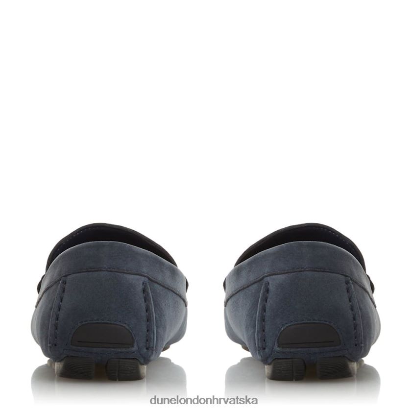 muškarci mokasina s četvrtastim vrhom Dune London H2BDNP766 svjetionici mornarica