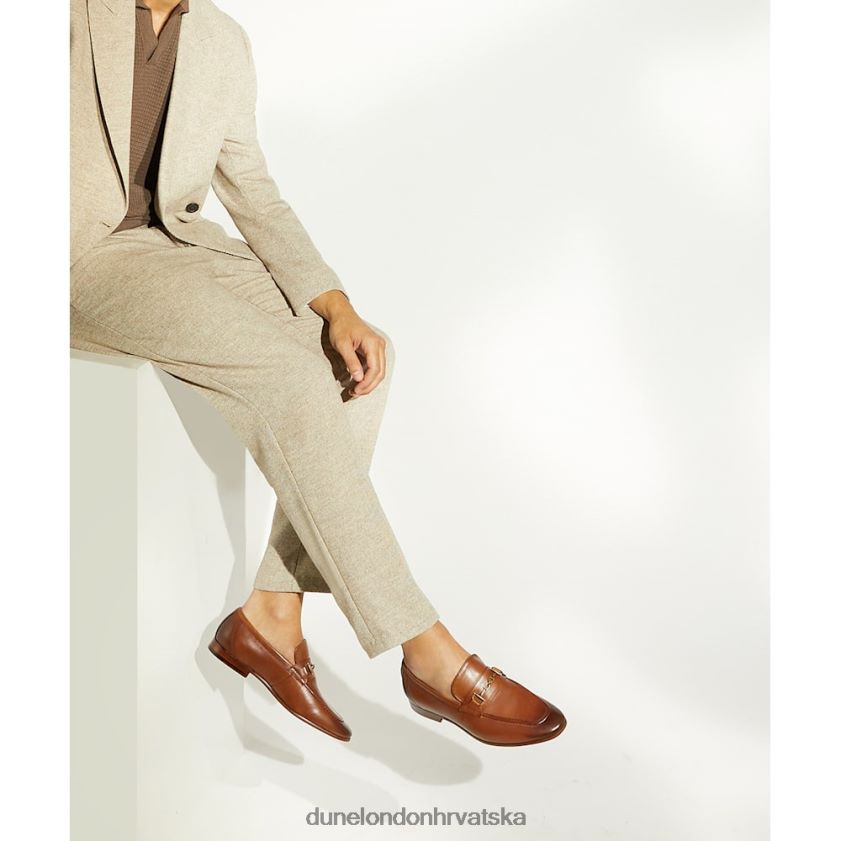 muškarci mokasinke s obrubom Dune London H2BDNP714 sankcija preplanuli ten