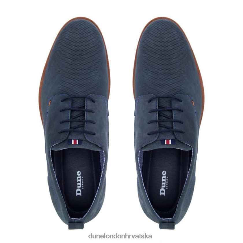 muškarci ležerne cipele s rupama Dune London H2BDNP846 balada plava