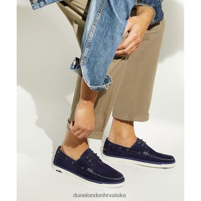 muškarci ležerne cipele za brod Dune London H2BDNP716 bowwen mornarica