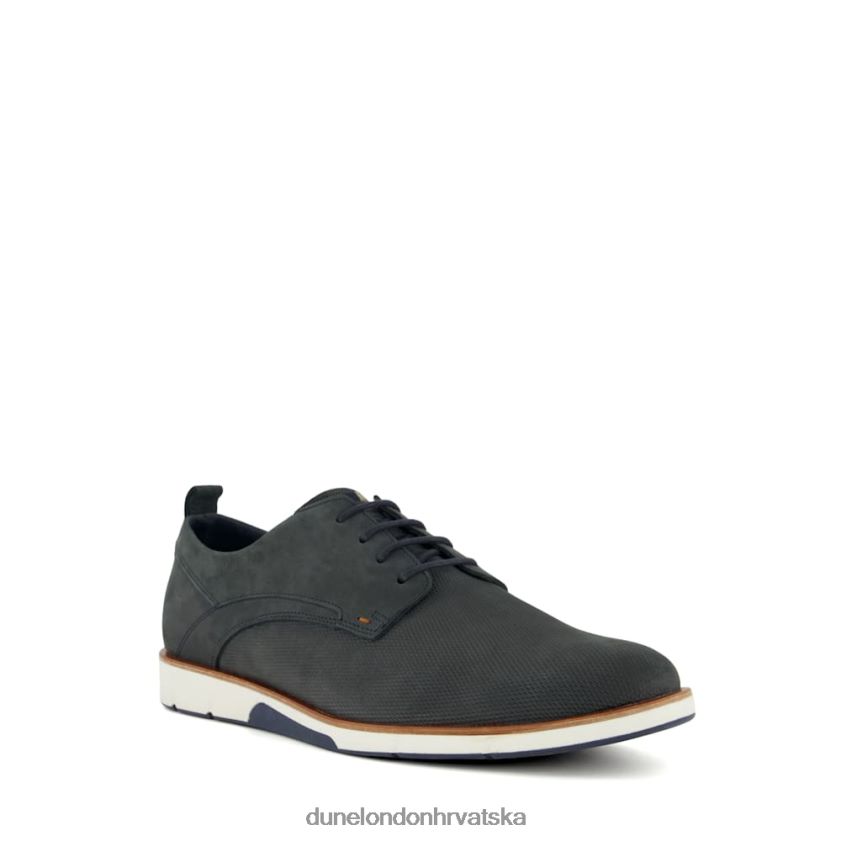 muškarci ležerne gibson cipele Dune London H2BDNP717 barnabey plava