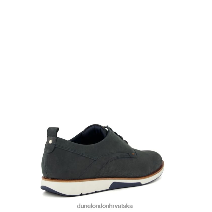 muškarci ležerne gibson cipele Dune London H2BDNP717 barnabey plava