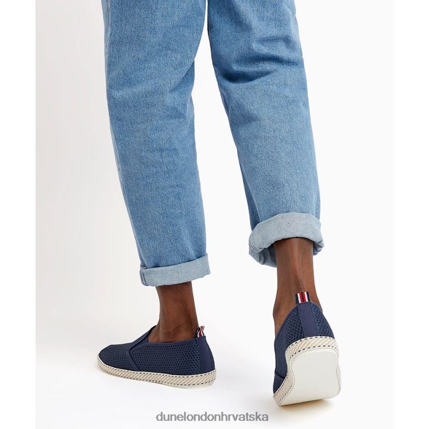 muškarci mrežaste espadrile cipele Dune London H2BDNP876 flin mornarica