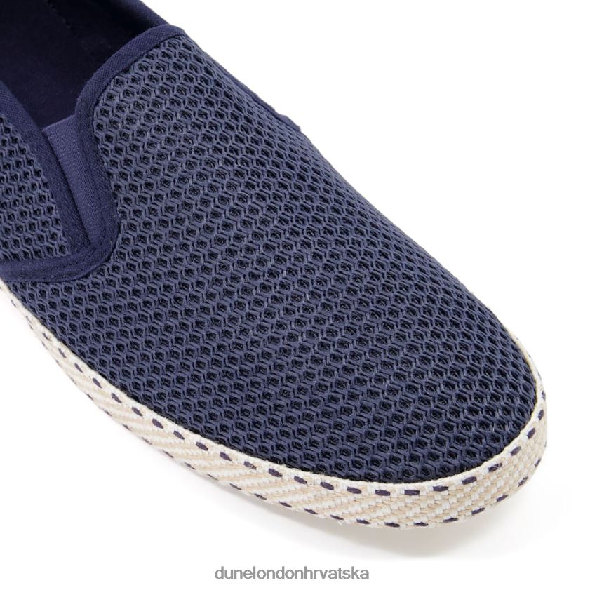 muškarci mrežaste espadrile cipele Dune London H2BDNP876 flin mornarica