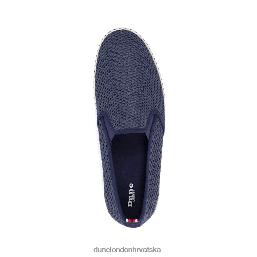 muškarci mrežaste espadrile cipele Dune London H2BDNP876 flin mornarica
