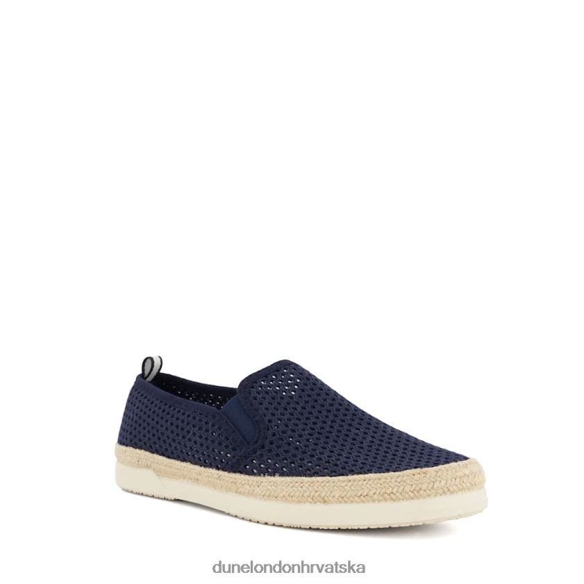 muškarci perforirane casual espadrile Dune London H2BDNP697 fisherr mornarica