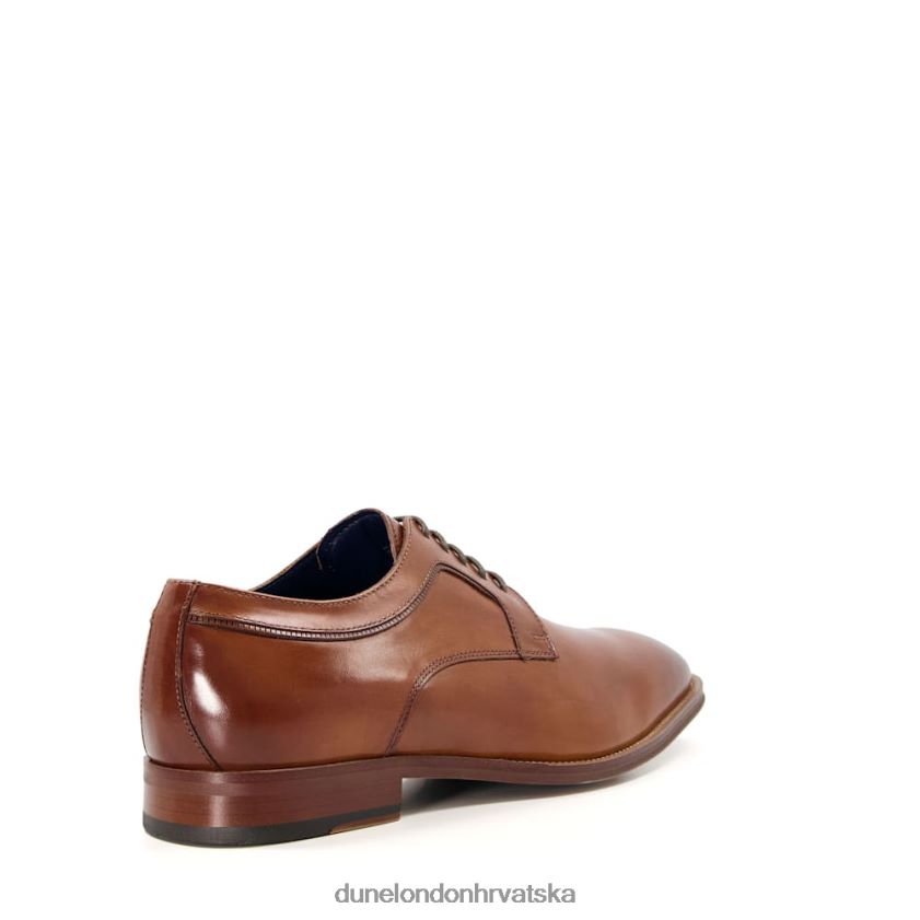muškarci elegantne kožne gibson cipele Dune London H2BDNP855 vrapci preplanuli ten