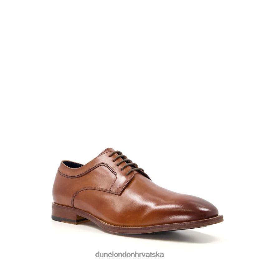 muškarci široke kožne derby cipele na vezanje Dune London H2BDNP807 vrapci preplanuli ten