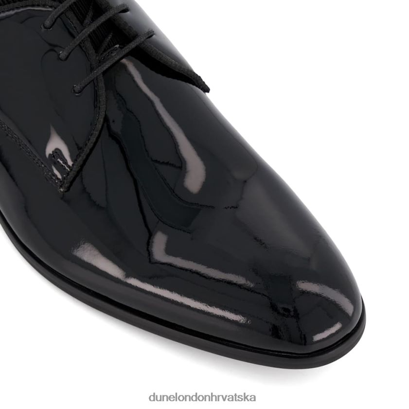 muškarci kožne cipele na vezanje Dune London H2BDNP687 stewart crno