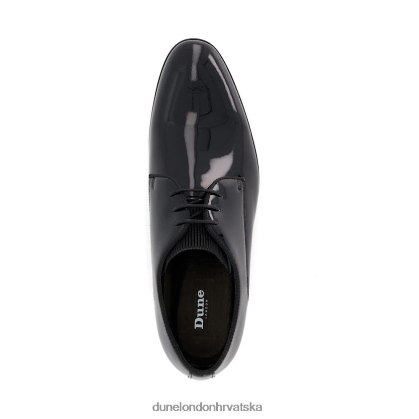 muškarci kožne cipele na vezanje Dune London H2BDNP687 stewart crno
