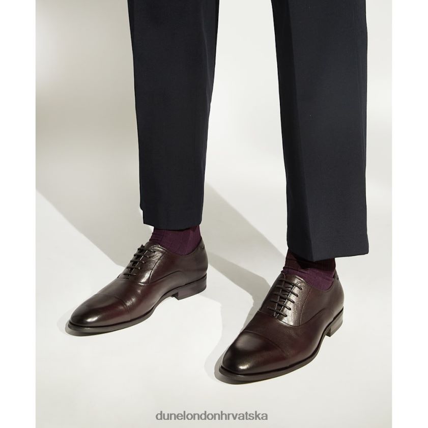 muškarci oksfordice na vezanje Dune London H2BDNP808 tajnost smeđa