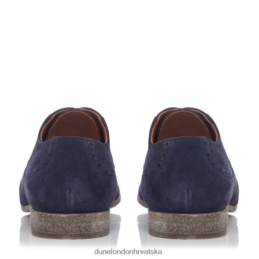 muškarci pametne oxford cipele s vrhom krila Dune London H2BDNP879 rayman tc mornarica