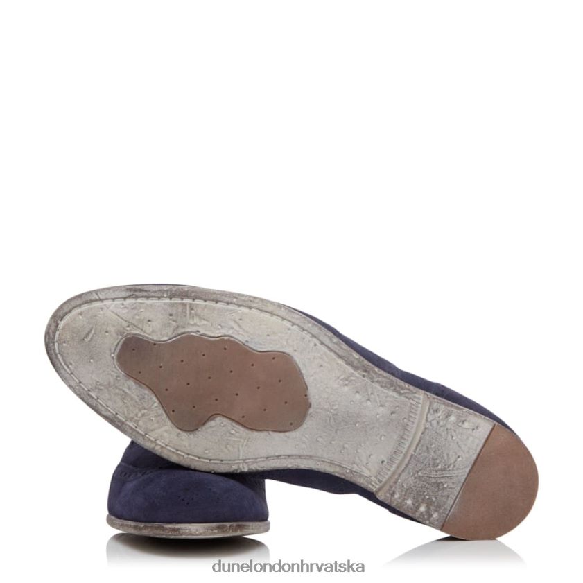muškarci pametne oxford cipele s vrhom krila Dune London H2BDNP879 rayman tc mornarica