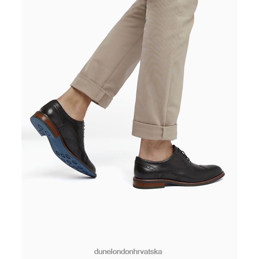 muškarci teške brogue cipele Dune London H2BDNP831 pollodij crno