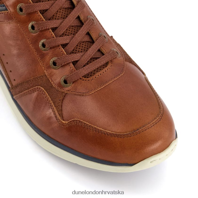 muškarci široke tenisice na vezanje Dune London H2BDNP888 majčine dušice preplanuli ten