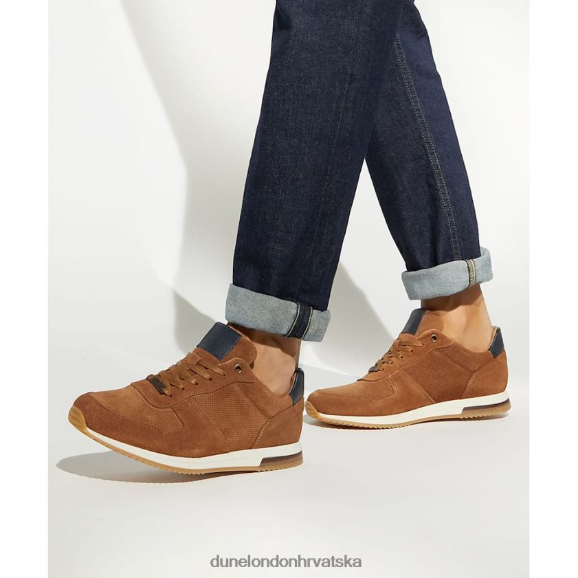muškarci tenisice na vezanje Dune London H2BDNP721 trilogija preplanuli ten