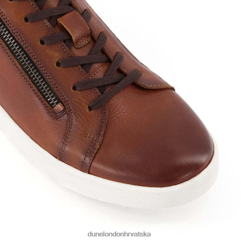 muškarci tenisice s potplatom s patentnim zatvaračem Dune London H2BDNP746 danak preplanuli ten