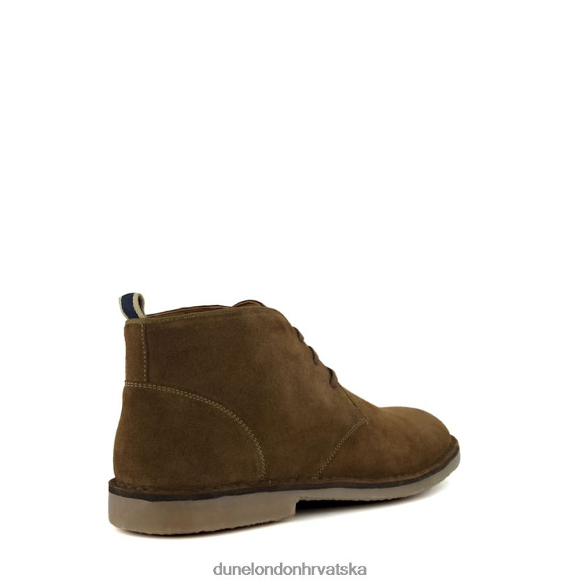 muškarci casual chukka čizme Dune London H2BDNP708 unovčeno kaki