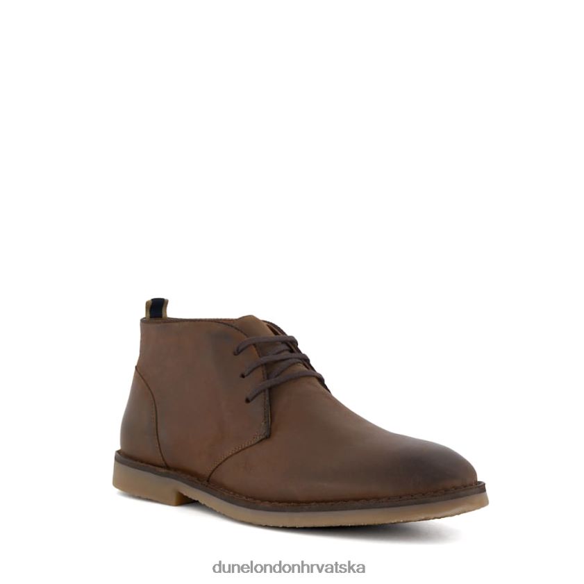 muškarci casual chukka čizme Dune London H2BDNP820 unovčeno smeđa