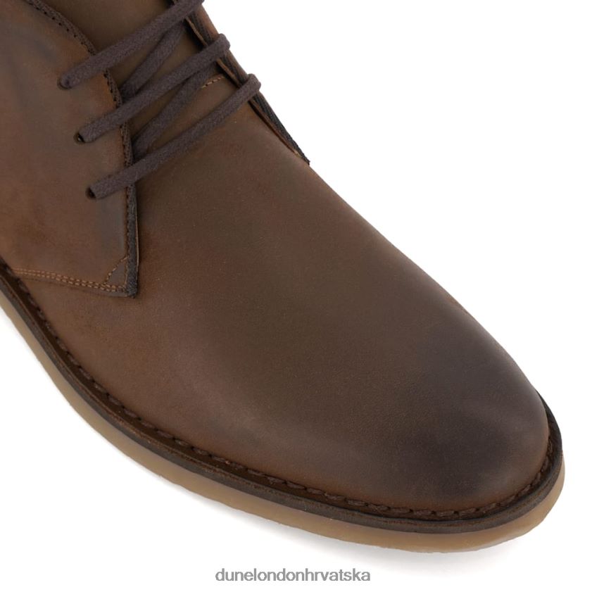 muškarci casual chukka čizme Dune London H2BDNP820 unovčeno smeđa