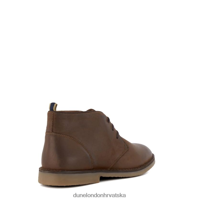 muškarci casual chukka čizme Dune London H2BDNP820 unovčeno smeđa