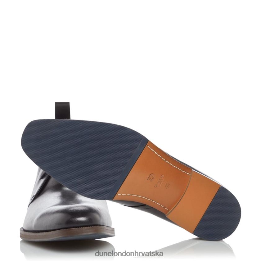 muškarci pametne chukka čizme na vezanje Dune London H2BDNP816 marvinn crno