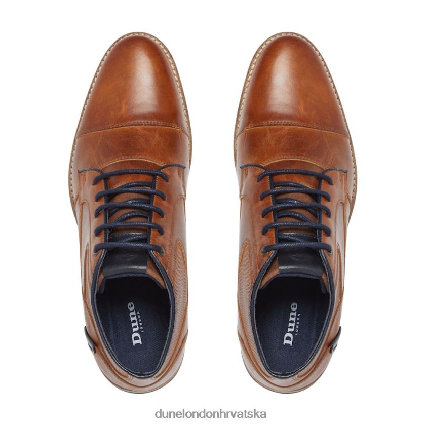 muškarci gležnjače na vezanje Dune London H2BDNP870 automobili preplanuli ten
