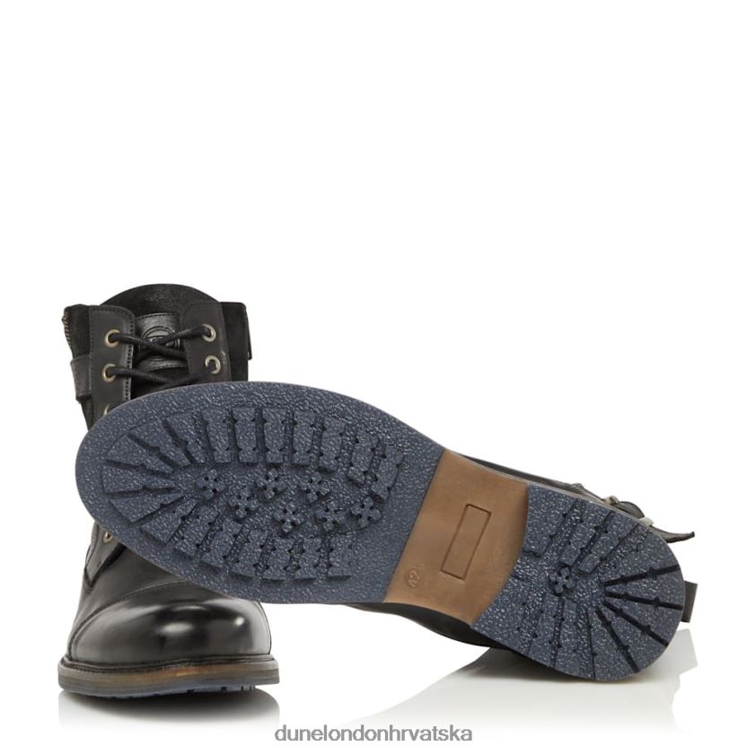 muškarci ležerne gležnjače s detaljima kopče Dune London H2BDNP866 poziv smeđa