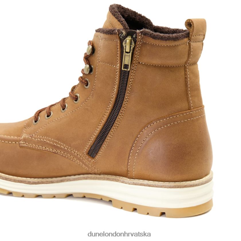 muškarci ležerne planinarske čizme na vezanje Dune London H2BDNP794 crannes preplanuli ten