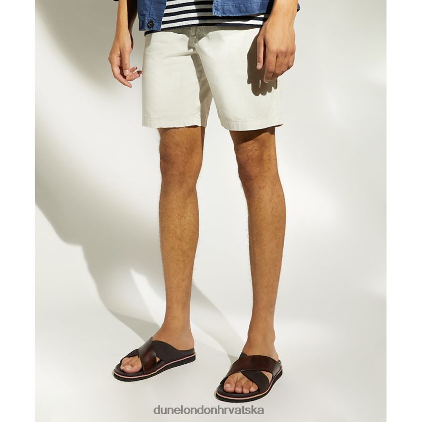 muškarci kožne sandale s ukrštenim remenom Dune London H2BDNP803 itta smeđa