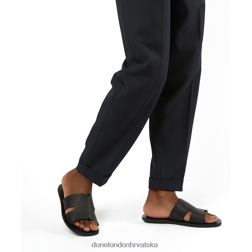 muškarci kožne sandale Dune London H2BDNP742 tamjan crno