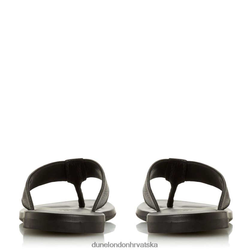 muškarci sandale na prstima Dune London H2BDNP761 fredss crno