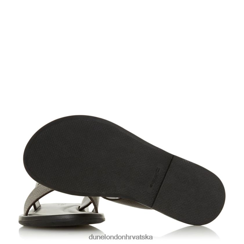 muškarci sandale na slip-on Dune London H2BDNP759 franci smeđa