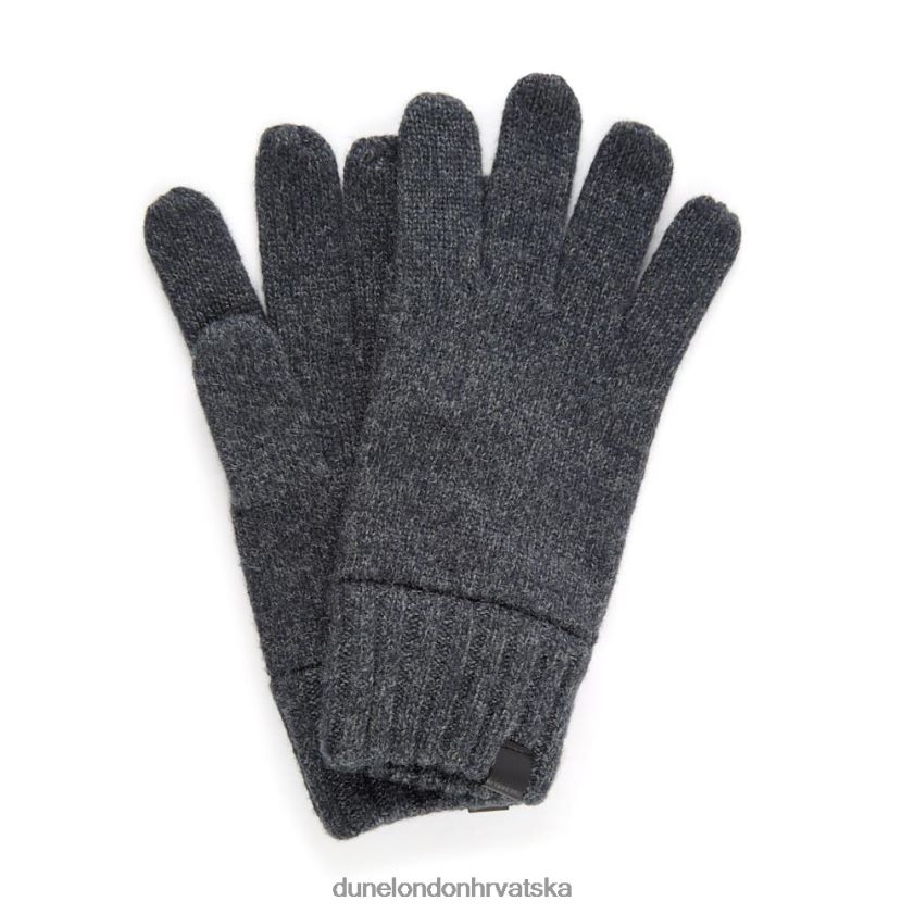 muškarci twist knit gloves Dune London H2BDNP818 Nikolaj mornarica