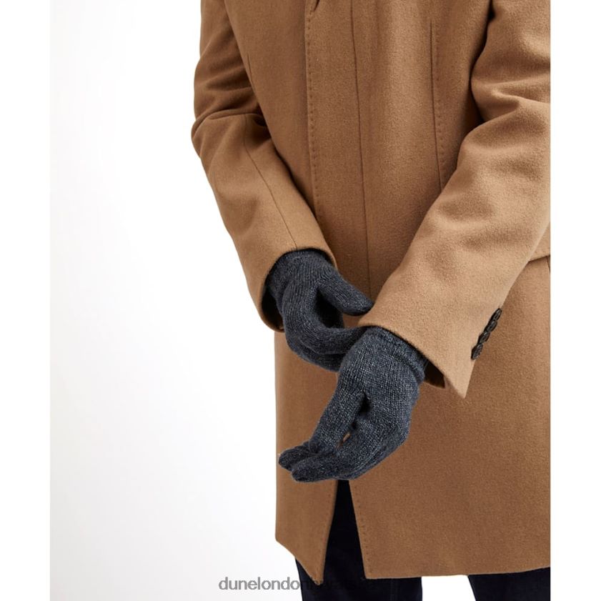 muškarci twist knit gloves Dune London H2BDNP818 Nikolaj mornarica