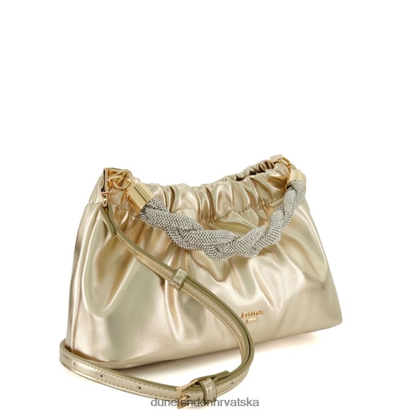 žene clutch torba s dijamantinim detaljima Dune London H2BDNP90 bogatstvo ružičasto zlatno