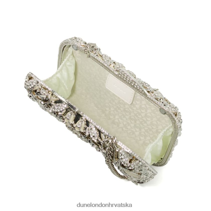 žene diamante-detail metallic box kvačilo Dune London H2BDNP40 berkeley zlato