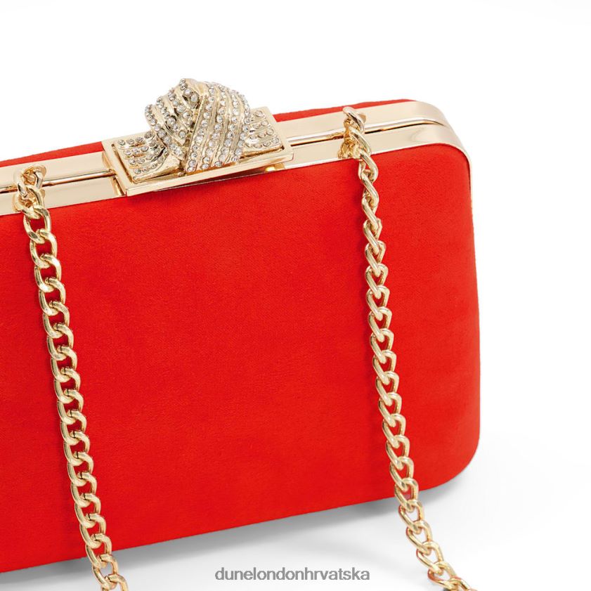 žene dijamantna kopča hard-case spojka Dune London H2BDNP223 postati naranča