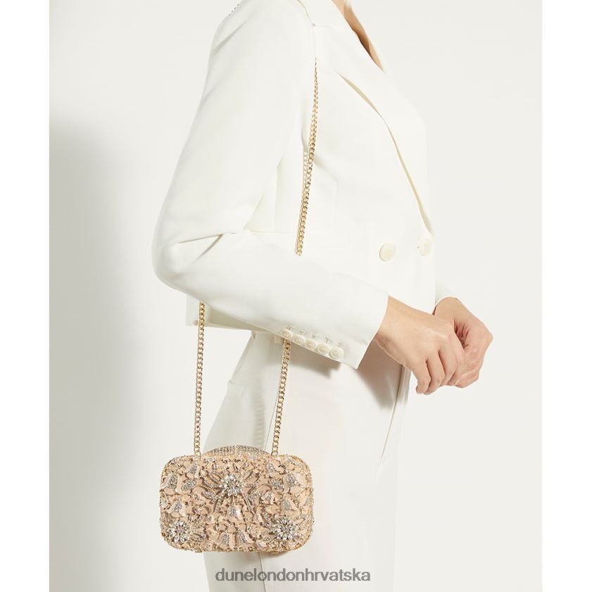žene emajl-detalji antilop box clutch Dune London H2BDNP42 berkeley gola