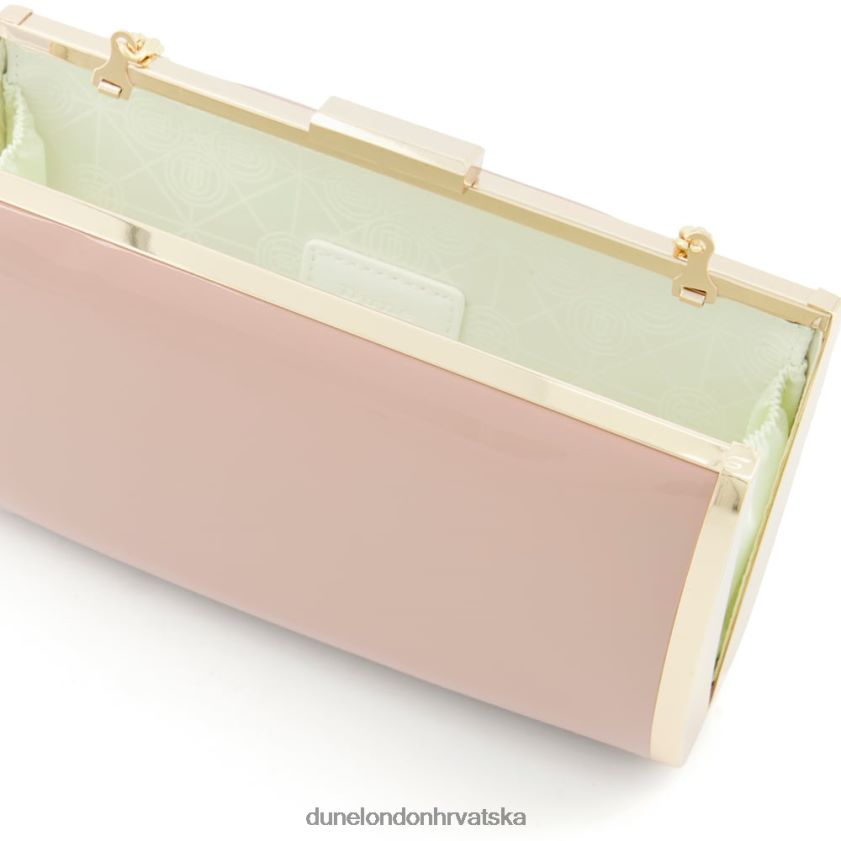 žene kutijasta clutch torbica Dune London H2BDNP388 blaike rumenilo