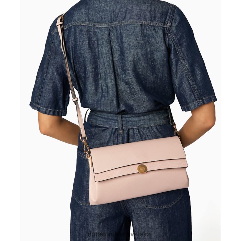 žene slojevita torbica s preklopom Dune London H2BDNP422 elline gola