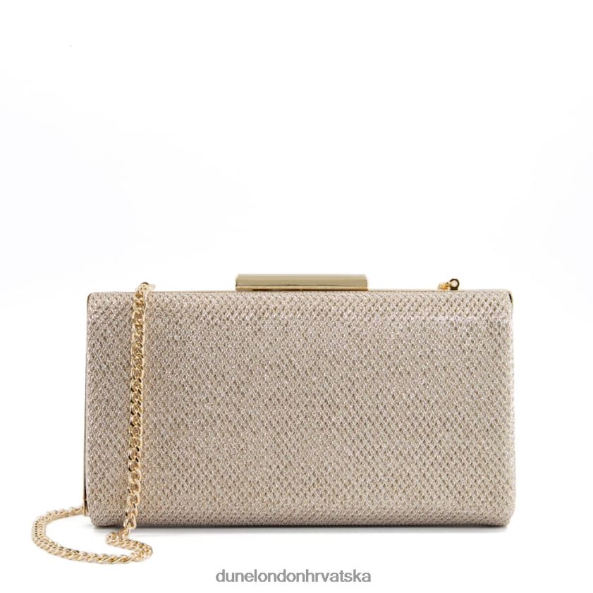 žene svjetlucava clutch torbica Dune London H2BDNP352 binita zlato