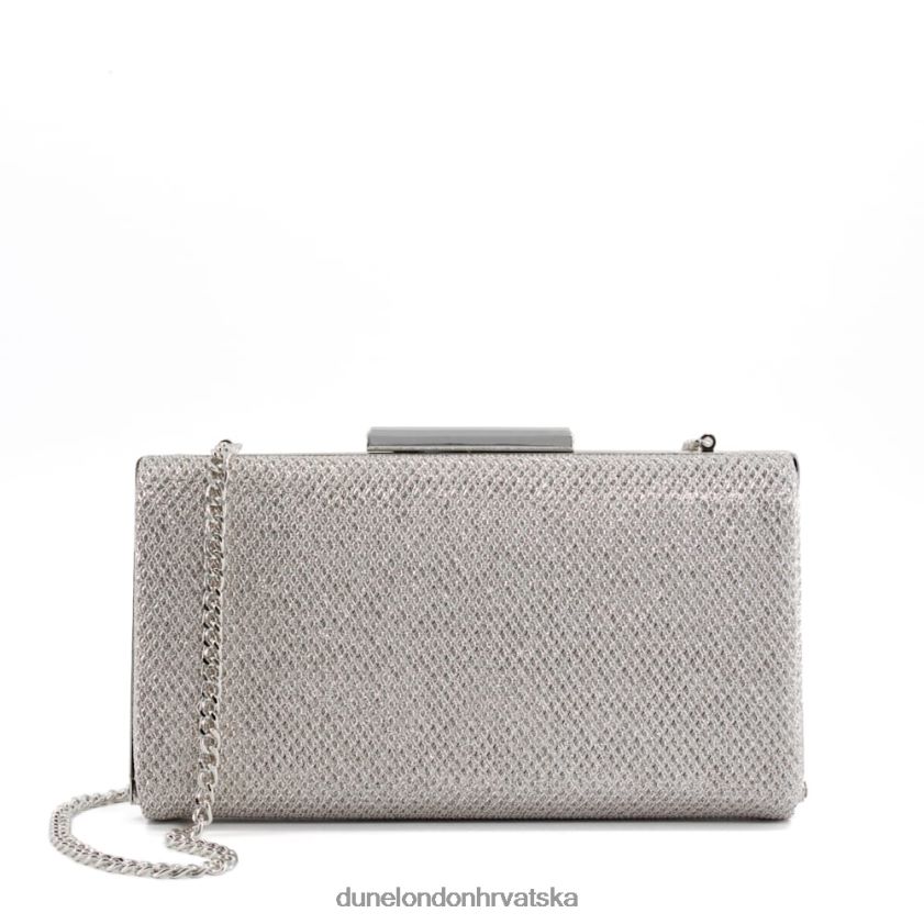 žene svjetlucava clutch torbica Dune London H2BDNP354 binita srebro