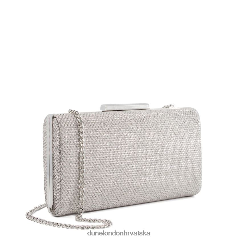 žene svjetlucava clutch torbica Dune London H2BDNP354 binita srebro