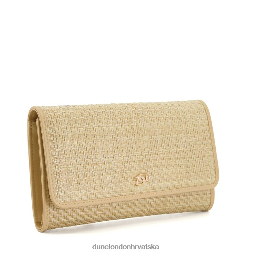 žene srednji putni novčanik od rafije Dune London H2BDNP241 uzdižući se prirodni