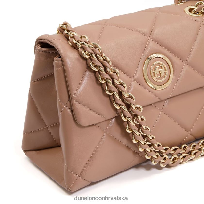 žene srednje prošivena torba s lančićem Dune London H2BDNP11 vojvotkinja karamela