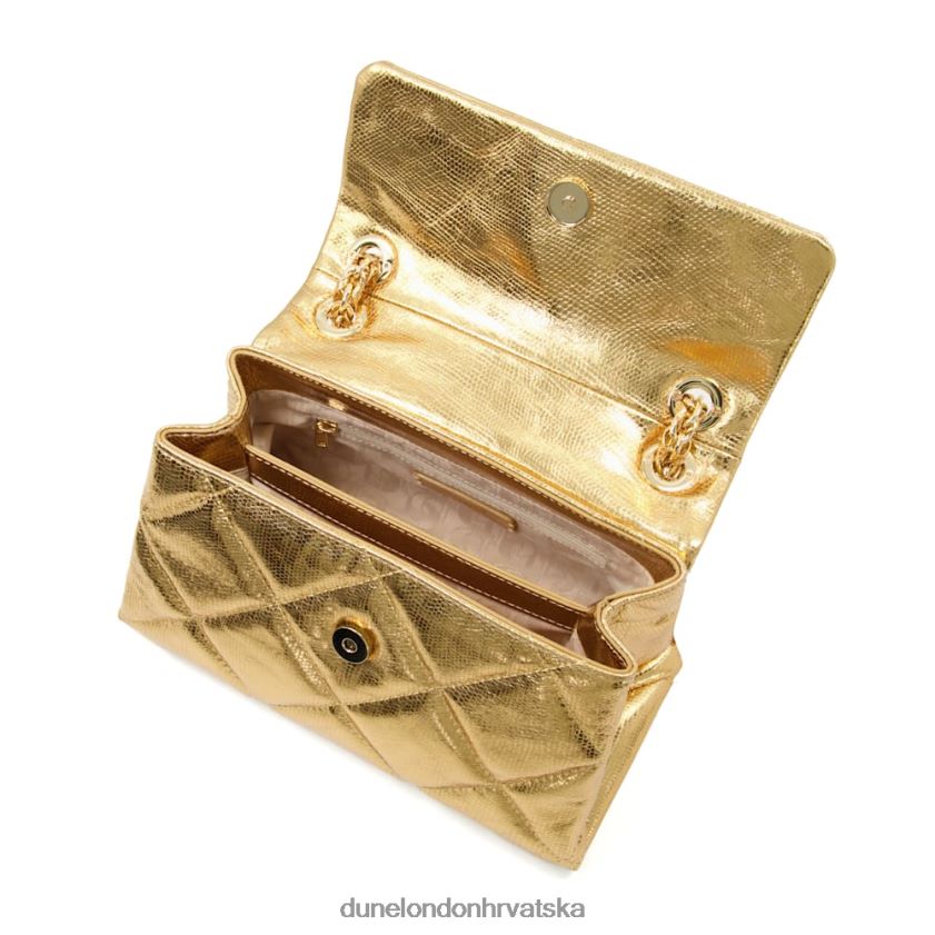 žene srednje prošivena torba s lančićem Dune London H2BDNP174 vojvotkinja zlato